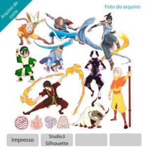 Arquivo de Corte Roblox 04 Studio PDF e PNG