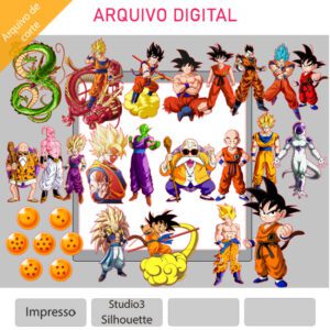 Topo de bolo Naruto #2 - Arquivo de corte