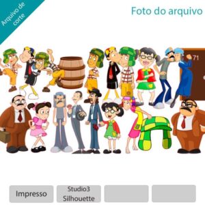 Plano de corte para imagens Chaves