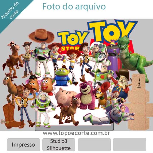 topo bolo toy story