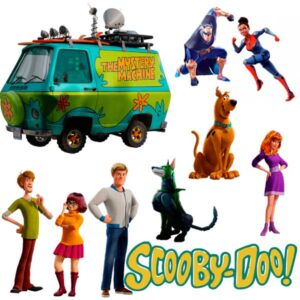 Plano de corte para imagens Scooby Doo