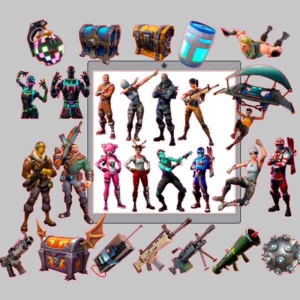 Plano de corte para imagens Fortnite