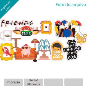 Plano de corte para imagens Friends