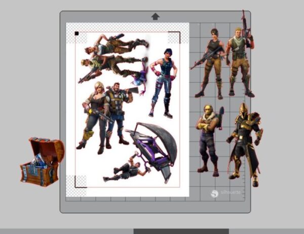 Plano de corte para imagens Fortnite - Imagem 2