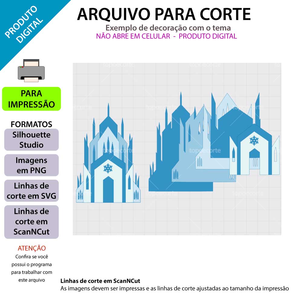 Topo de bolo, Frozen 2 Arquivo ScanNCut Frozen 2,Arquivo silhouette studio Frozen 2