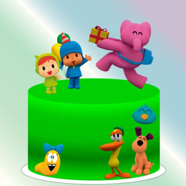Plano de corte para imagens Pocoyo - Imagem 2
