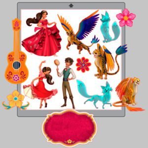 Plano de corte para imagens Elena de Avalor