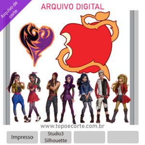 Arquivo para Silhouette Studio Descendentes