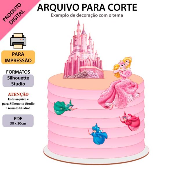 Plano de corte para imagens Bela Adormecida - Imagem 3