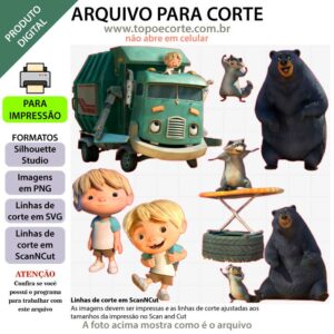 Arquivo Silhouette Studio Zé Coleta