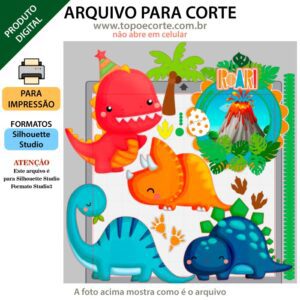 Arquivo Silhouette Studio Dino Baby Shaker, topo de bolo Dino Baby ShakerDino Baby Shaker cake topper, Kuchen oben, dessus de gâteau