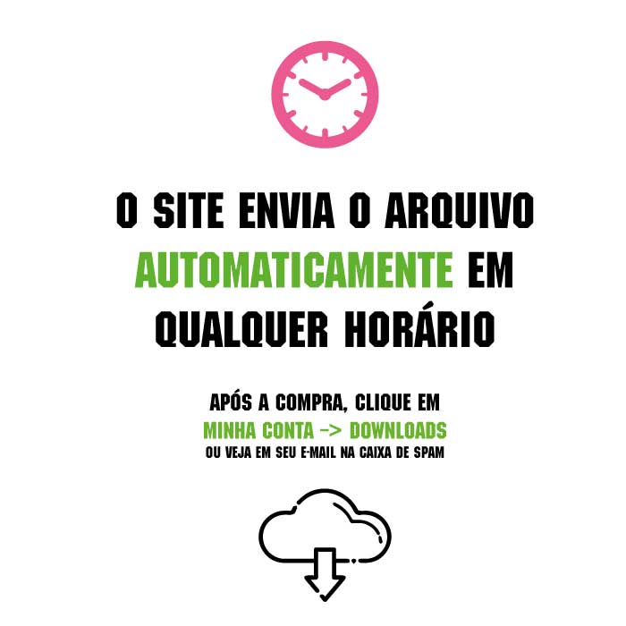 ARQUIVO Topo de bolo Informática +1 arquivo da loja