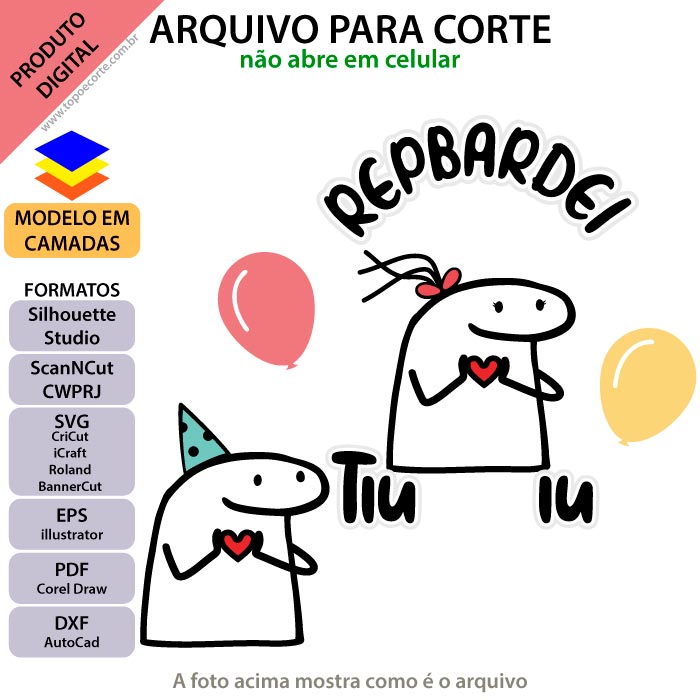 ARQUIVO Topo de bolo Florkofcows