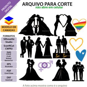 Poster Casal Namoro, Arquivo Digital (Para Imprimir)