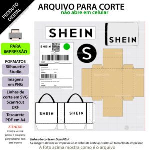 ARQUIVO Topo de bolo Shein - Topo e corte