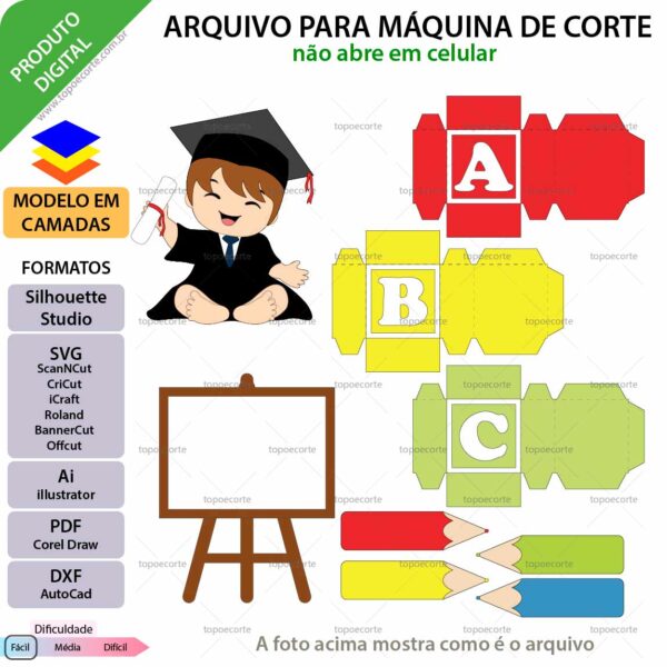 Topo de bolo Bebê formando Arquivo Silhouette, Arquivo ScanNCut, Arquivo SVG, DXF, Ai, Eps, PDF