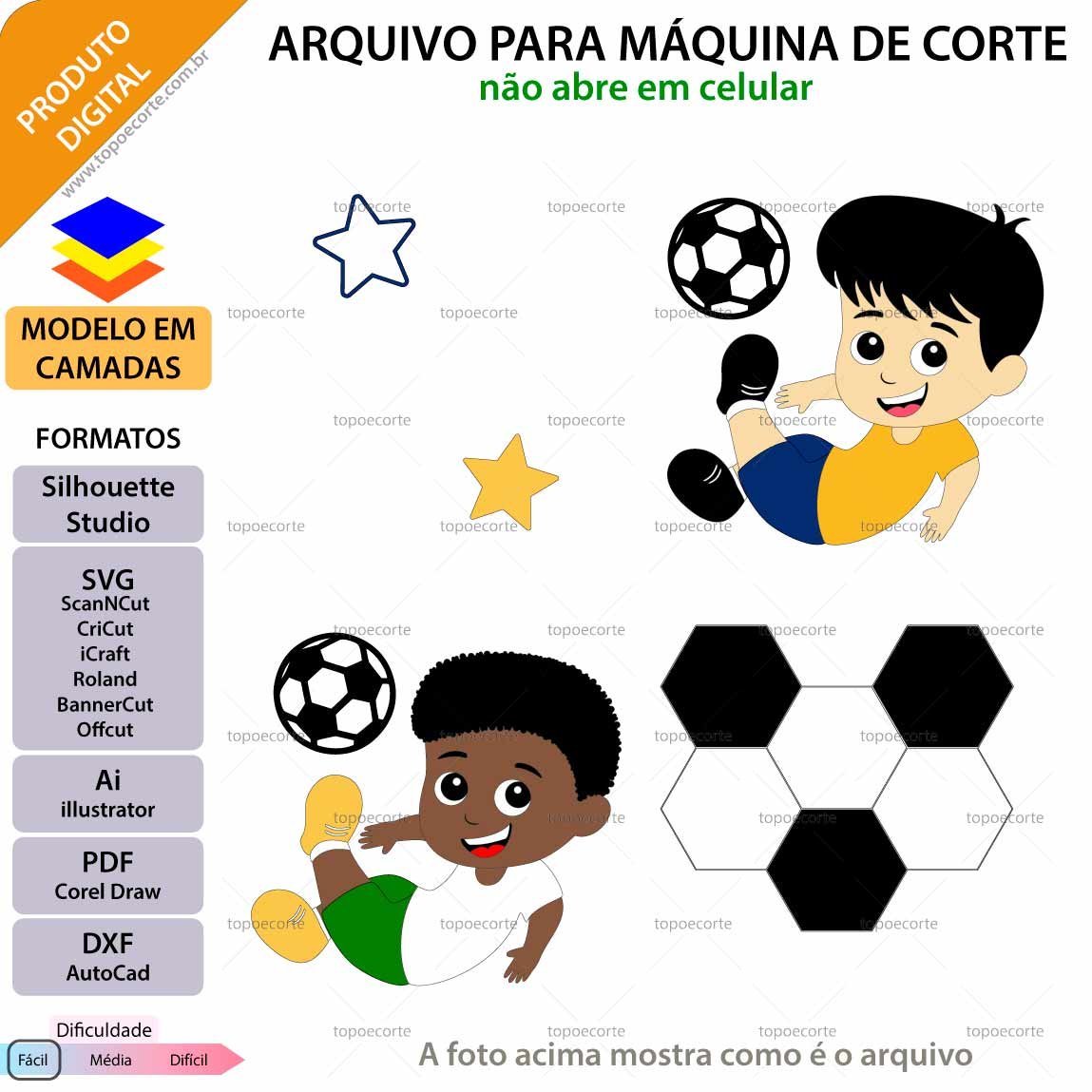 ARQUIVO Topo de bolo Futebol Gol De Bicicleta